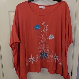 Coral Blouse